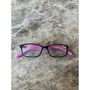 Modo MC 042 BLKPK Black Pink Plastic Cateye Retro Chic Eyeglasses Frames Japan‎